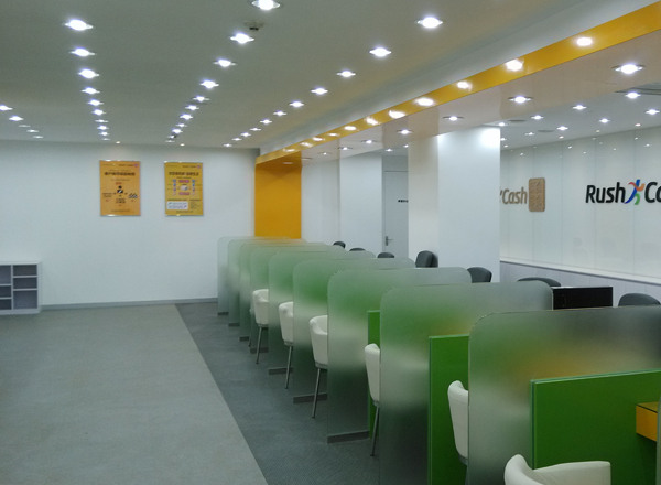 韓國(guó)APRO小額貸款重慶分公司辦公樓裝修現(xiàn)場(chǎng)照片